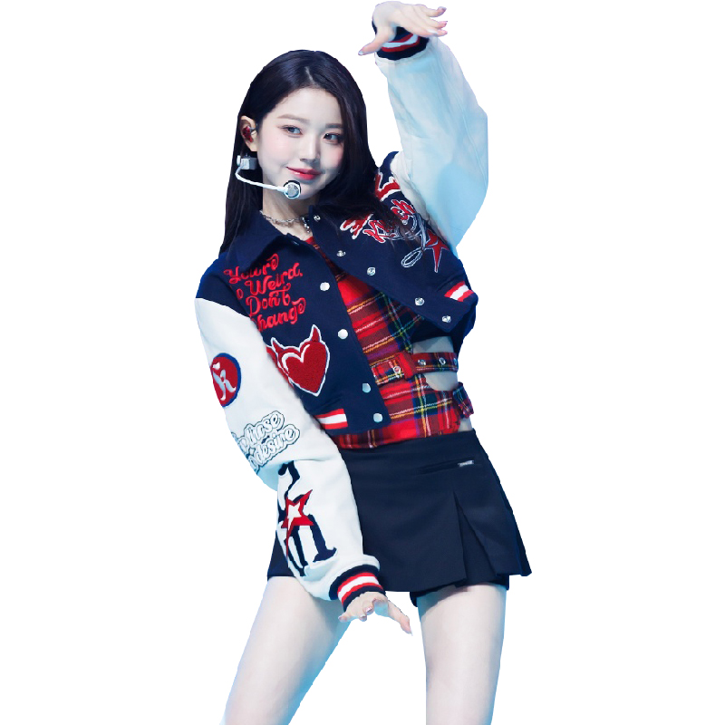 2023秋季毛呢ive女团舞台服