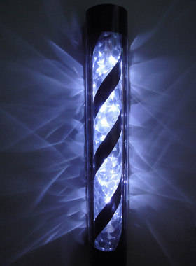 美发转灯 发廊标志灯灯箱 理发店LED挂墙广告灯