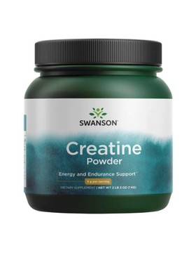 肌肉维护 美国SWANSON  CreaPure专利纯一水肌酸粉 1000克 特价