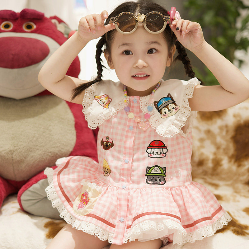 原创2025年卡通小狗全家福女童连衣裙夏季新款套装裙日常生日礼裙,童装/婴儿装/亲子装,连衣裙,淘宝优惠券,粉丝福利购,淘宝优惠卷