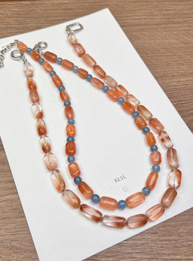 原创 天然兔毛随形小众项链