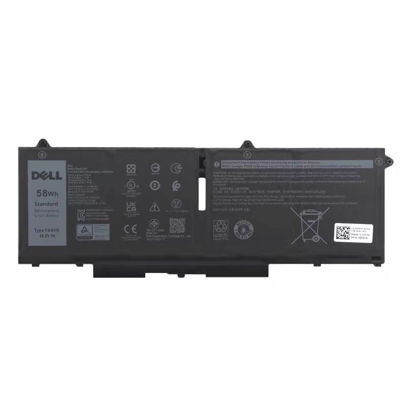 适用戴尔Latitude 5330 5430 5530 7330 7430 7530 FK0VR电池58WH