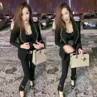 西装 显瘦开衫 ol2021新款 职业装 小西服女上衣通勤韩版 网红同款 修身