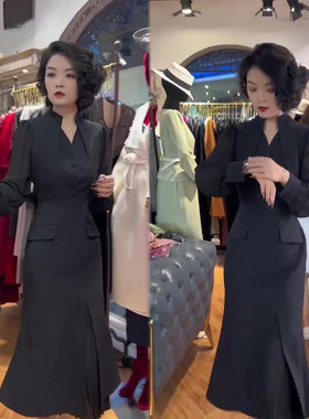 女人味气质包臀连衣裙女