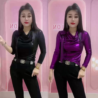 气质高街时尚百搭别致打底衫