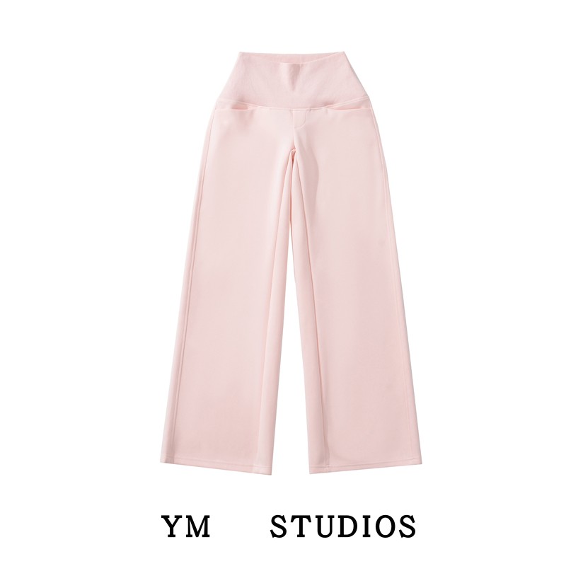 【包邮】美式低腰松紧宽腰辣妹直筒运动裤女宽松健身百搭休闲卫裤