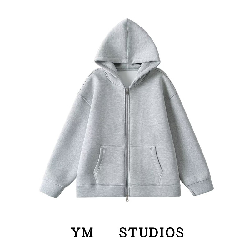 加厚空气层宽松卫衣女大版