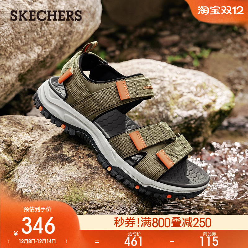 斯凯奇男鞋夏季开车外穿沙滩凉鞋