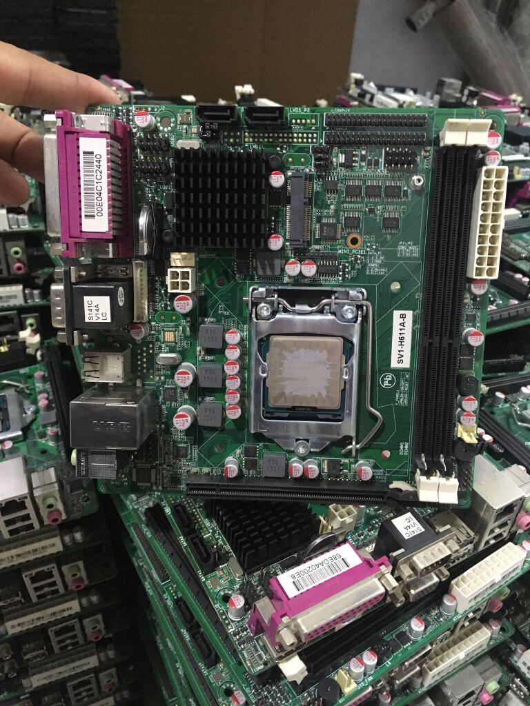 信步1155针台式机电脑h61主板