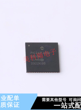 单片机(MCU/MPU/SOC) PIC24FJ256GB106-I/MR QFN-64-EP(9x9) 全新
