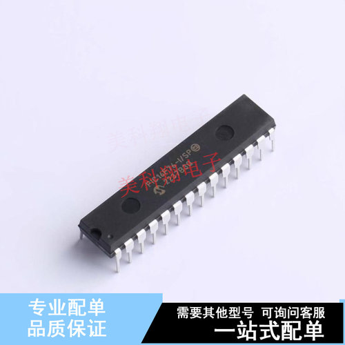 单片机(MCU/MPU/SOC) PIC16F76-I/SP DIP-28-300mil 全新原装正品