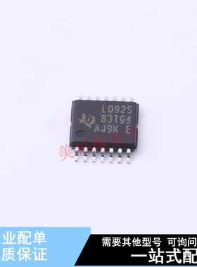 单片机(MCU/MPU/SOC) MSP430L092SPWR TSSOP-14 TI 全新原装正品