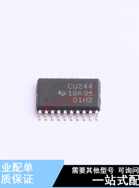 信号开关/编解码器/多路复用器 SN74CBT3244PWR TSSOP-20 TI 全新