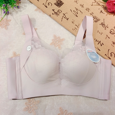 都市丽人轻薄CD杯无钢圈四排扣文