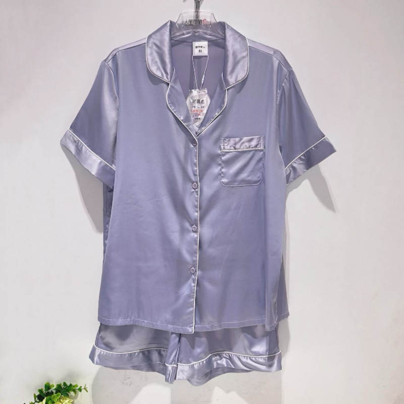 轻柔冰凉锻面丝睡衣都市丽人