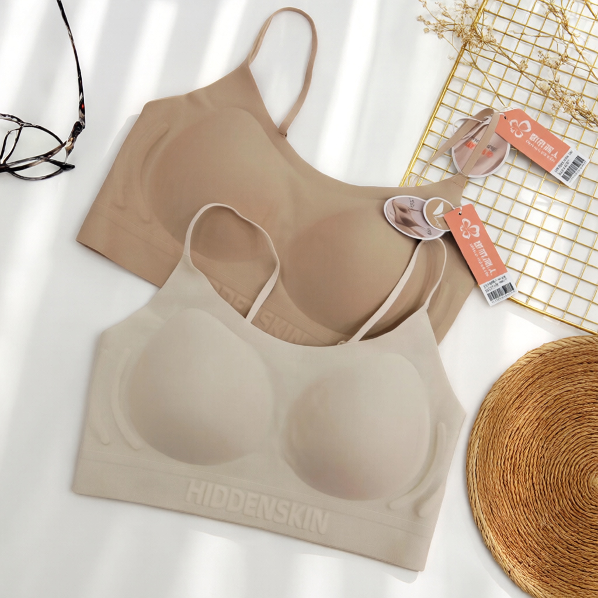 都市丽人裸感无痕隐形固定杯文胸