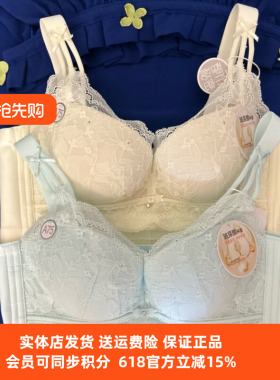 都市丽人正品内衣小胸聚拢LJ41A1上薄下厚AB杯无圈五排扣透气文胸
