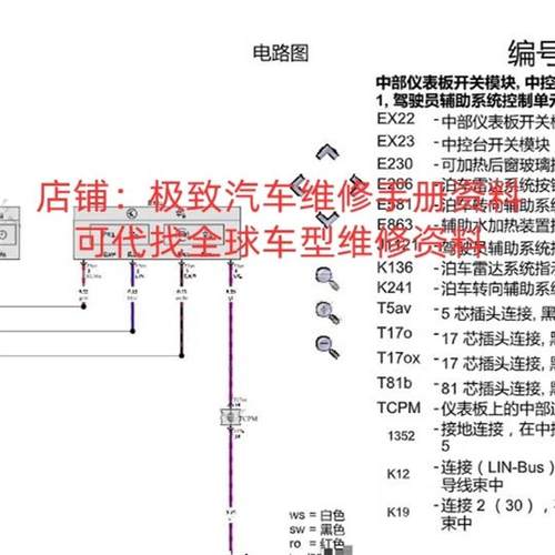 2021-2024年款大众ID4 X CROZZ ID6 维修手册电路图线路资料接线