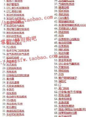 2016-2019年款思域TYPER修手册电路图资料发动机FK8  K20C2