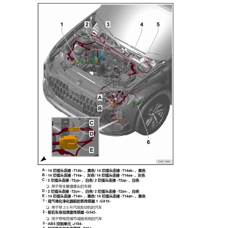 2021-2023年奥迪Q3 Q4 Q5L Q6 Q7维修手册电路图线路接线资料大修