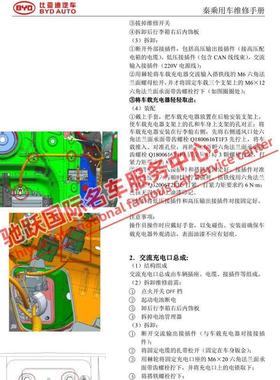 2018年款比亚迪秦PRODM原厂维修手册电路图线路接线资料PRO DM版