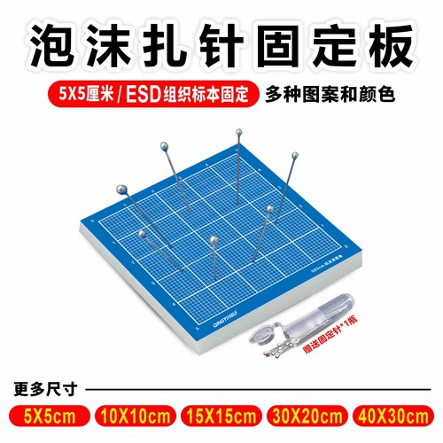 5X5厘米ESD标本固定测量插针板