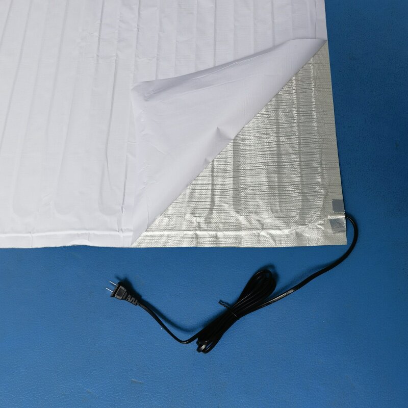 80cm铝箔加热片中药材烘干印花设备布料印花烘干加热片贴垫