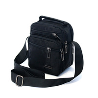 Summer men's mini bag waterproof Oxford canvas shoulder mesengers small bag Korean casual hand lift small backpack