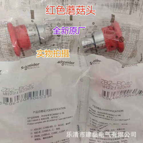 全新原厂 蘑菇头按钮头部ZB2BC2C ZB2BC3C ZB2BC4C ZB2BC5C  40mm