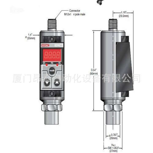 EDS3316-2-0010-000-E1 德国. HYDAC贺德克压力开关 现货