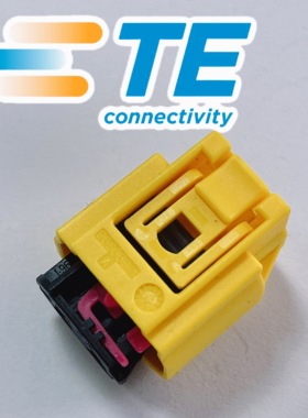 护套 1-967561-1 连接器 2孔 泰科 接插件 968669 BMW8377152