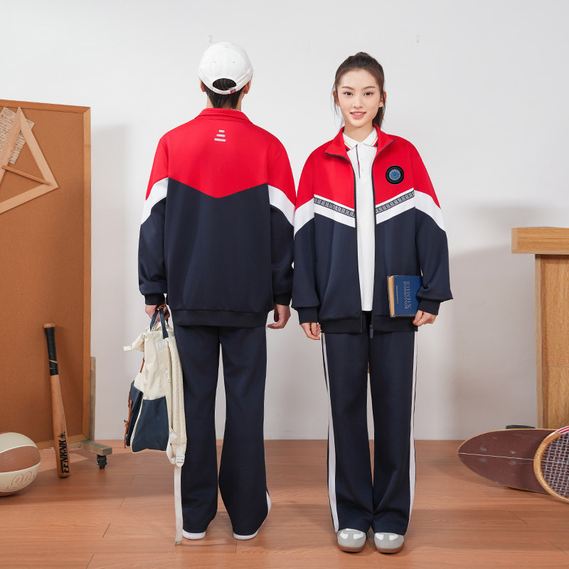 九江市统一新款校服春秋运动装