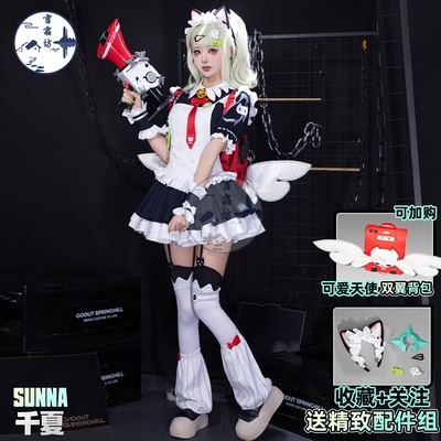 雪霜坊绝区零妄想天使千夏cos服午后茶歇女仆装cosplay动漫服装女