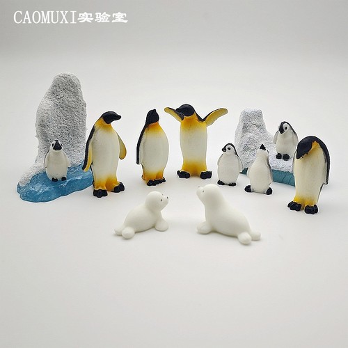 仿真动物卡通可爱南极企鹅模型