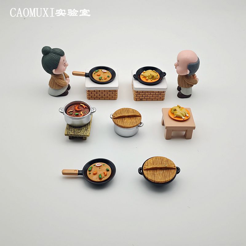 小现货生活仿真厨房模型