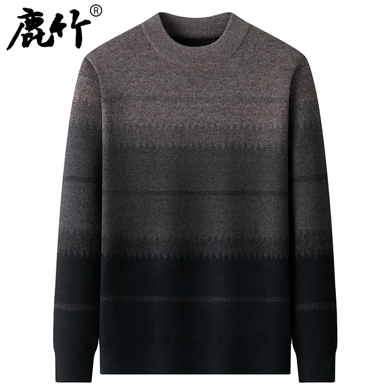 中年爸爸装针织保暖毛衣