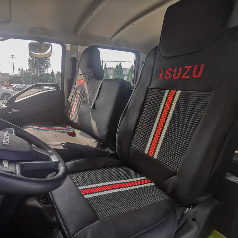 庆铃五十铃座套庆铃KV600KV100翼放NX20WEV100新能源单双排坐垫套