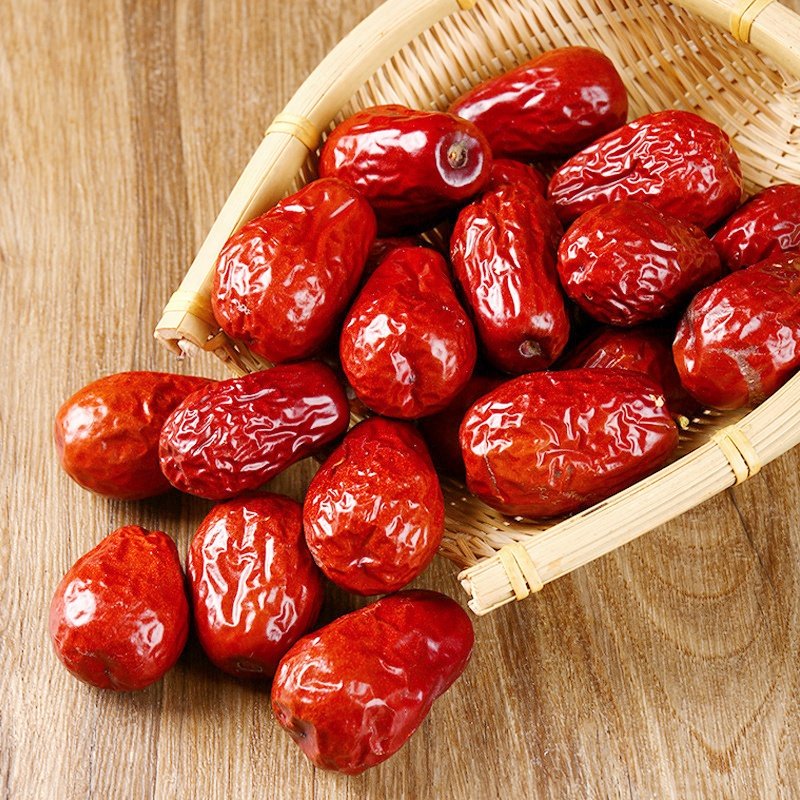 红枣干货特级新疆和田大枣免洗即食煲汤煮粥零食特产 500g 包邮