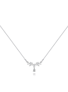 KUMET纯银999穗穗平安简约时尚百搭轻奢高级气质温柔锁骨链项链女