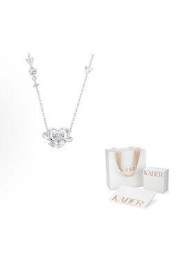 卡蒂罗KADER心动轨迹在逃公主原创设计浪漫星球锁骨链925银项链女