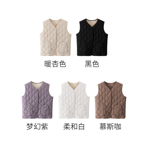 【钱老板粉丝专享】科技三防羊毛马甲男女款 T0001   T0002
