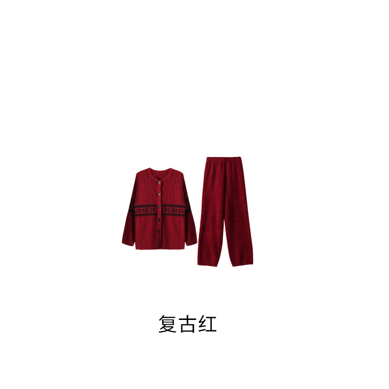 【钱老板粉丝专享】热能衣北欧圣诞季家居服J0943