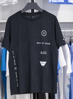 李宁短袖2023夏季韦德系列男士速干透气圆领休闲运动T恤ATST237