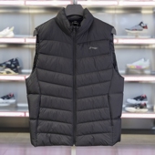 李宁羽绒马甲男子2024冬季 新款 健身系列90%鸭绒保暖坎肩AMRU017