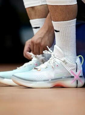 李宁2024冬季新款韦德幻影6男子高缓震回弹耐磨专业篮球鞋ABPU029