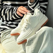 新款 白生胶新秀25春夏男女鞋 情侣款 李宁板鞋 休闲小白鞋 ABCV009