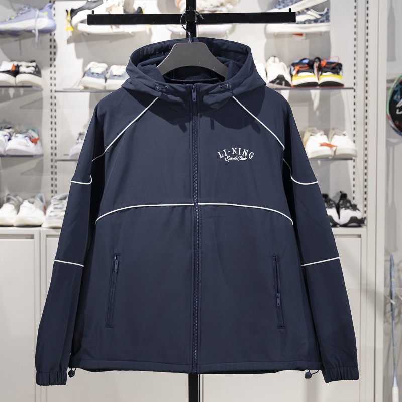 李宁男子运动夹克2024冬季新款加绒保暖防泼水宽松外套AJDU221,运动服/休闲服装,运动茄克/外套,淘宝优惠券,粉丝福利购,淘宝优惠卷