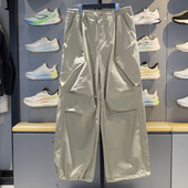 休闲裤 李宁CF溯运动长裤 男子直筒宽松伞兵裤 新品 AYKU713 2024秋季