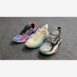 李宁全城10棉花糖韦德之道9篮球鞋?减震低帮实战比赛鞋鞋ABAS009