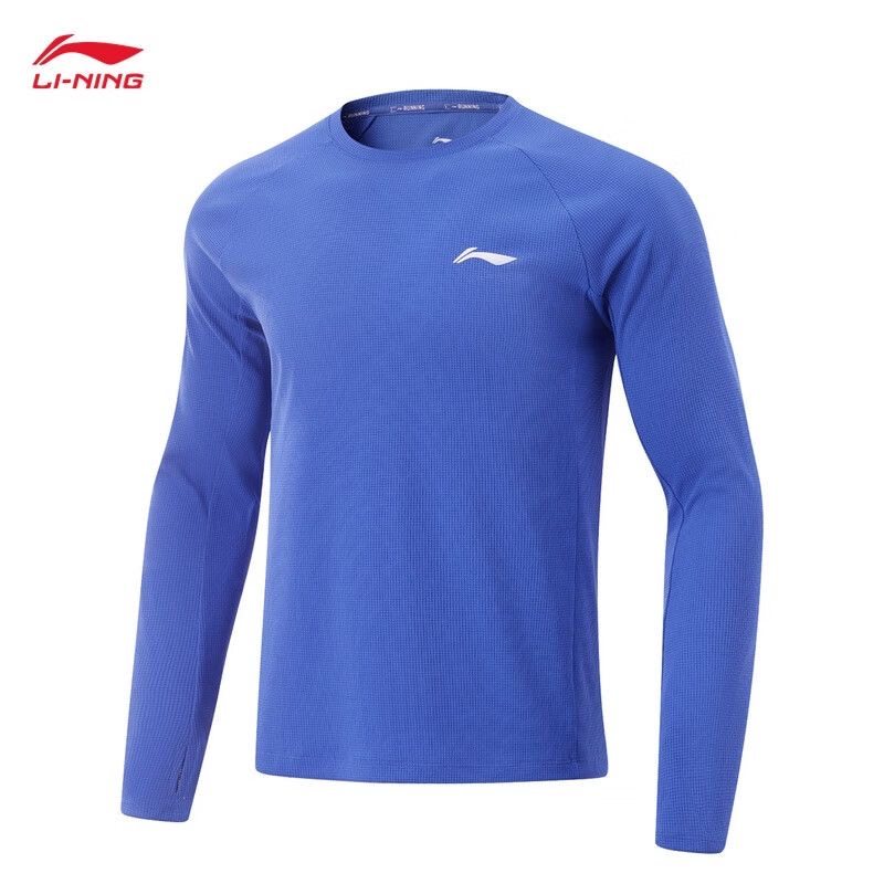 李宁长袖T恤男子2025新品专业跑步系列速干凉爽运动上衣ATLV029,运动服/休闲服装,运动T恤,淘宝优惠券,粉丝福利购,淘宝优惠卷